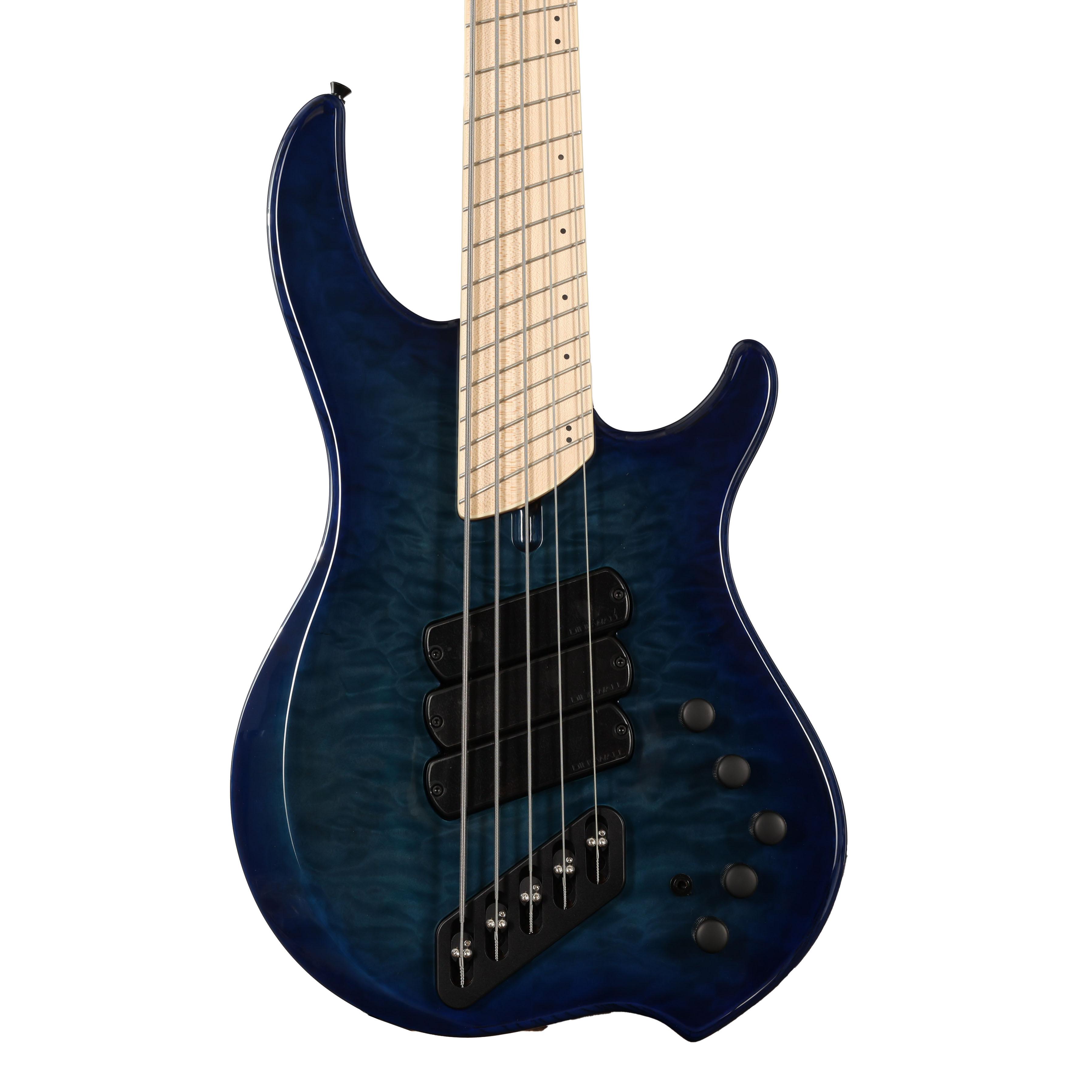 Dingwall Combustion 5-String Bass Guitar in Indigo Burst with
